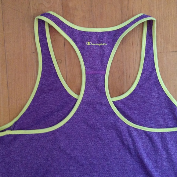 Champion Purple Athletic Tank Top Size Small - Picture 6 of 8
